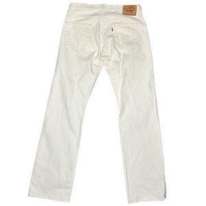 Y2K White Levis Button Fly Jeans